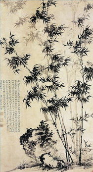 清雅逸韻 石濤《竹石花卉》精品賞析——南京竹石意蘊探微